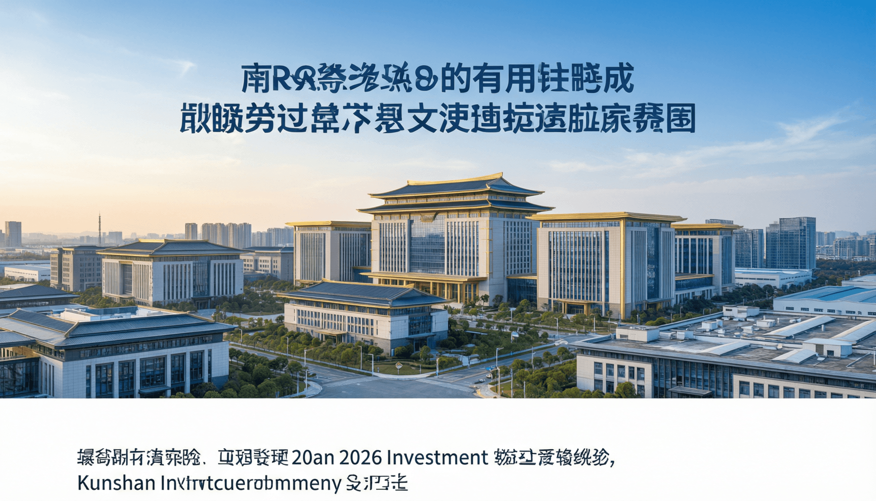 昆山2026年招商引资政策全景解读